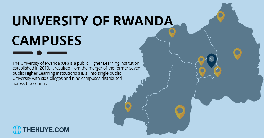 How many campuses does the university of Rwanda have