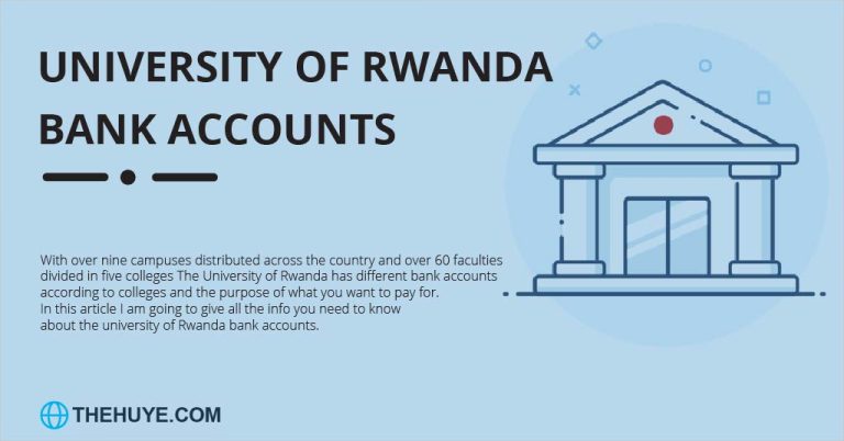 University of Rwanda Bank accounts