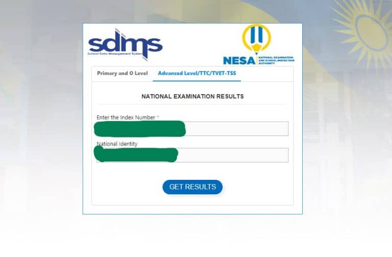 How To Check Senior Six NESA Results 2025 By Using SDMS