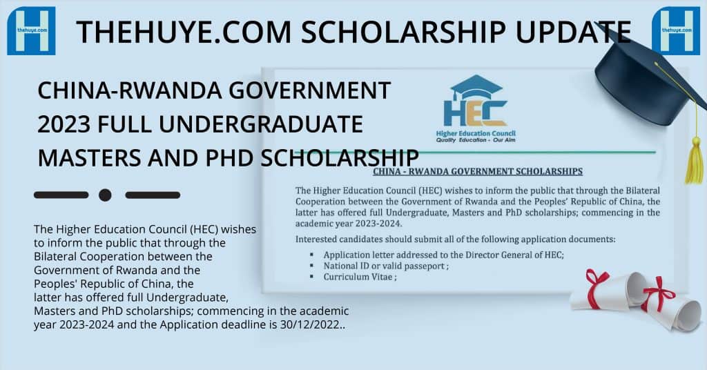 Hungary Rwanda Government Scholarships 2023 UndergraduateMastersPhD levels thehuye.com