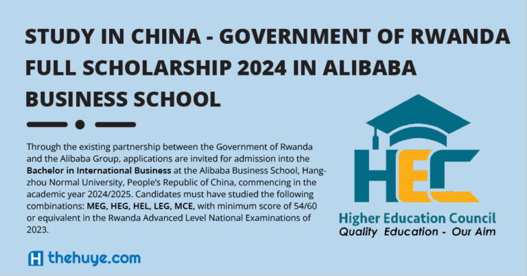 CALL TO APPLY FOR ADMISSION INTO THE BACHELOR’S PROGRAMME IN INTERNATIONAL BUSINESS AT THE ALIBABA BUSINESS SCHOOL, HANGZHOU NORMAL UNIVERSITY, PEOPLE’S REPUBLIC CHINA