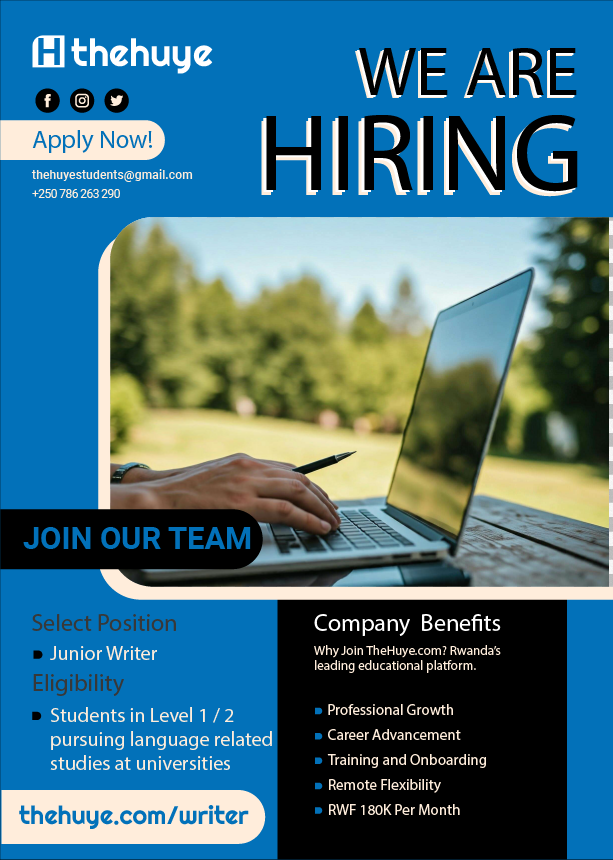 Job Opportunity: Junior Writer at TheHuye.com